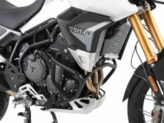 Barra di protezione del motore - nera per Triumph Tiger 900 Rally / GT / PRO (2020-)