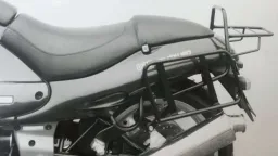 Tubo Topcasecarrier - nero per Moto Guzzi V 10 Centauro / GT / Sport