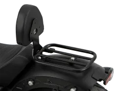 Portapacchi singolo con schienale nero per Indian Scout Sixty Bobber (2025-)