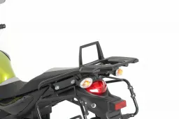 Topcasecarrier Alurack - nero per Suzuki SFV 650 Gladius