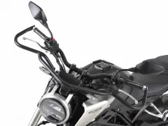 Barra di protezione anteriore superiore - nera per Honda CB 125 R ab 2018