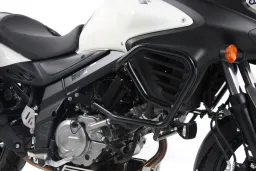 Barra di protezione del motore - nera per Suzuki V-Strom 650 ABS 2012-2016 (L2) / XT