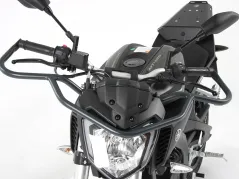 Barra di protezione scuola guida anteriore - antracite per Yamaha MT 125 ABS (2014-2019)