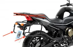 Sidecarrier Lock-it - nero per Yamaha XJ 6 Diversion dal 2013