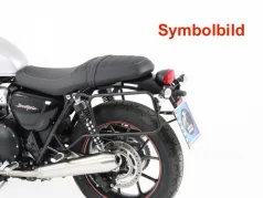 Sidecarrier montato in modo permanente - cromato per Triumph Street Twin dal 2016