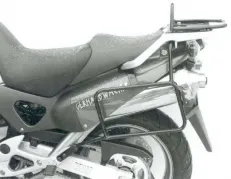 Sidecarrier montato in modo permanente - nero per Honda XL 1000 V Varadero fino al 2002