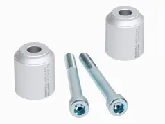 Rialzo manubrio da 30 mm color argento per BMW F 650 GS Twin (2008-2011)