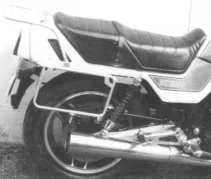 Set di protezioni laterali e superiori - nero per Suzuki GSX 1100 ES 1983 (2 FB)
