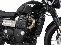 Barra di protezione del motore - nera per Triumph Street Scrambler / 2017->