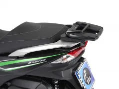 Easyrack topcasecarrier in combinazione con portapacchi posteriore originale - nero per Kawasaki J 125/300 dal 2014