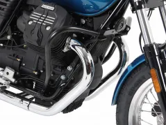 Barra di protezione del motore - nera per Moto Guzzi V 7 III stone / special / Anniversario / Racer del 2017