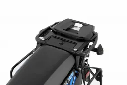 Tube Topcasecarrier - nero per Kawasaki KLR 650 Export-Modell del 2008