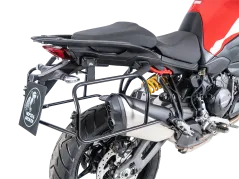 Portapacchi laterale nero con ritaglio per valigie Xplorer 40/37 per Ducati Multistrada V2 / S (2025-)