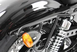 Ritaglio del supporto per borsa da sella - nero per Harley-Davidson Sportster 883 Roadster / Iron 883 / Super Low / 8