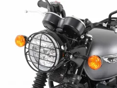 Griglia faro anteriore per Triumph Bonneville T 120 / nera del 2016