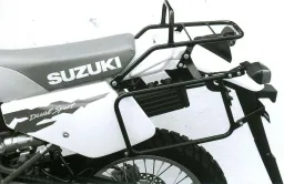 Set di protezioni laterali e superiori - nero per Suzuki DR 350 S / SH