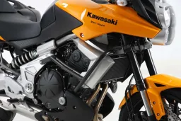 Barra di protezione del motore - nera per Kawasaki Versys 650 2010-2014