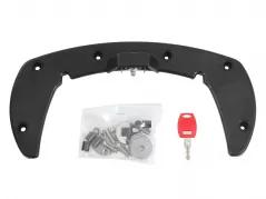 Adattatore in plastica C-Bow incl. chiave e serratura