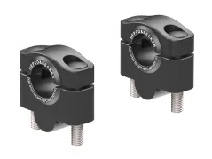 Rialzo manubrio per Royal Enfield Interceptor 650 (2019 - ) 25 mm, nero