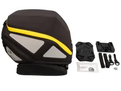 Borsa posteriore Royster con cerniera gialla incl. Seatpad Basic