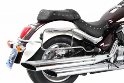 Portapacchi per borse in cuoio - cromato per Suzuki C 1800 (VL) R del 2011