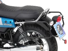 Sidecarrier permanente montato - nero per Moto Guzzi V 7 III pietra / speciale / Anniversario dal 2017