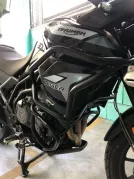 Tankschutzbügel &quot;Solid&quot; schwarz per Triumph Tiger 900 Rally / GT / PRO (2020-)