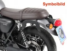 C-Bow sidecarrier - cromato per Triumph Bonneville T 100 / nero dal 2017