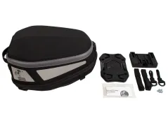 Borsa posteriore Royster Sport nera/grigia incl. cuscino Basic
