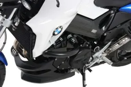 Barra di protezione del motore - nera per BMW F 800 R fino al 2014