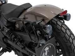 Borsa porta tubo in pelle con ritaglio per Indian Scout Bobber (2025-)
