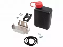 2 litri. bombola del carburante incl. Staffa universale e kit di montaggio