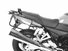 Sidecarrier montato in modo permanente - nero per Suzuki GSX 1400 del 2005