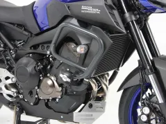 Barra di protezione del motore incl. pad di protezione - antracite per Yamaha MT - 09 dal 2017