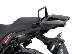 Alurack topcasecarrier - nero per Kawasaki Versys 650 del 2015