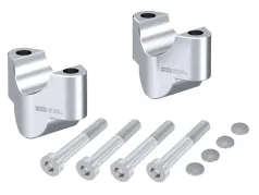 Rialzo manubrio per KTM 690 SMC / R (2008-2016), 25 mm, argento