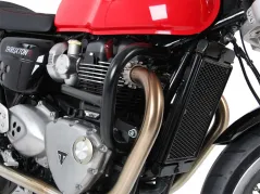 Barra di protezione del motore - nera per Triumph Thruxton / R del 2016