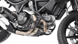 Barra di protezione del motore - nera per Ducati Scrambler 800 (2015-2018)