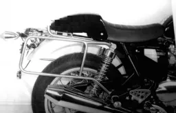 Sidecarrier montato in modo permanente - cromato per Triumph Thruxton fino al 2015