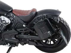 Contenitore 4 litri incl. supporto sinistro ritaglio - nero per Indian Scout Bobber (2017-)