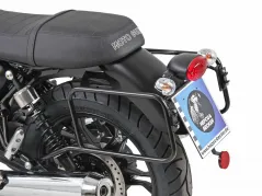 Sidecarrier permanente montato - nero per Moto Guzzi V 7 II Classic dal 2015