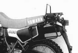Sidecarrier montato permanente - nero per Yamaha XT 600 1984-1986