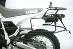 Set di protezioni laterali e superiori - nero per Yamaha TT 600 E / S del 1993