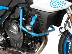 Barra di protezione del motore incl. ProtectionPad blu per Suzuki GSX-8S (2023-)