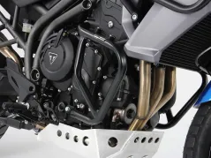 Barra di protezione del motore - nera per Triumph Tiger 800 XR / XRX / XRT (2015-)
