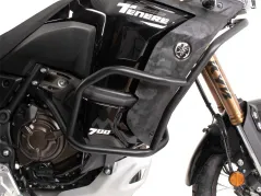 Barra paramotore &quot;Solid&quot; nera per Yamaha Ténéré 700 World Raid (2022-)