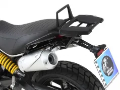 Alurack topcasecarrier - nero per Ducati Scrambler 1100 del 2018