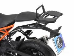 Alurack topcasecarrier - nero per KTM 125 Duke del 2017