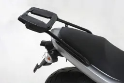 Alurack topcasecarrier - nero per Kawasaki ER - 6n / 6f fino al 2008