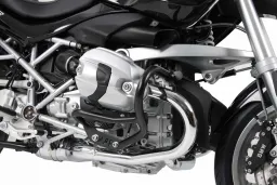 Barra di protezione del motore - nera per BMW R 1200 R fino al 2010